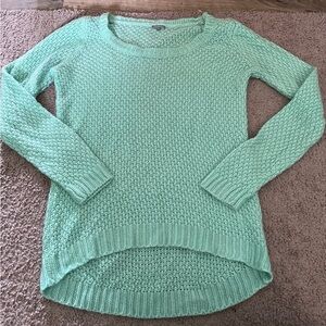 Charlotte Russe turquoise sweater size small